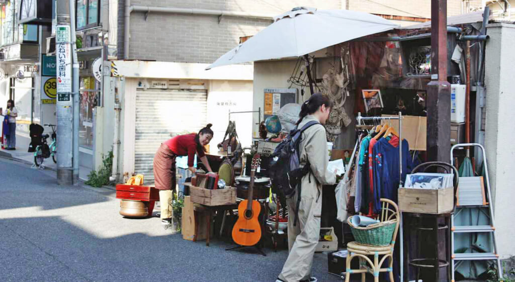 Ambiance bohème à Shimokitazawa