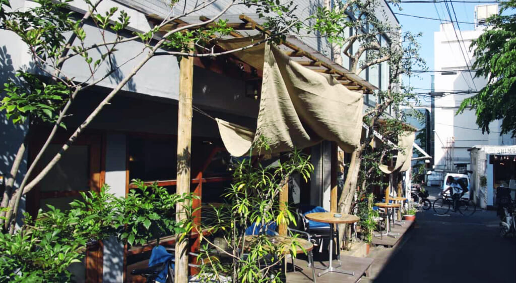 Terrasse à Shimokitazawa