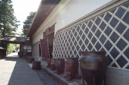 Galerie d'art au musée des cultures du Nord à Niigata, Japon