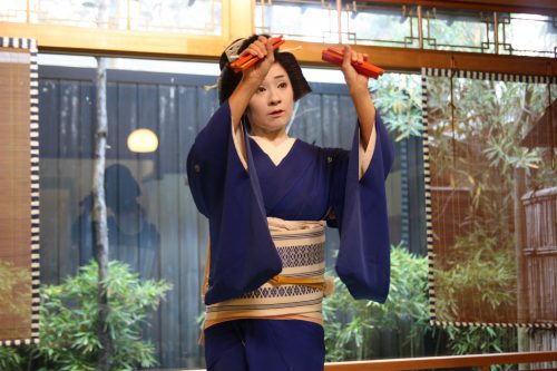 Geigi du quartier de Furumachi à Niigata, Japon