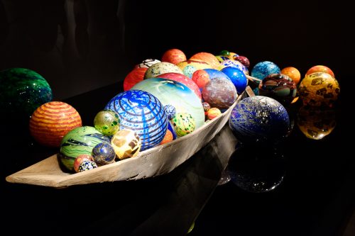 Musée du verre à Toyama dans la région d'Hokuriku, Japon