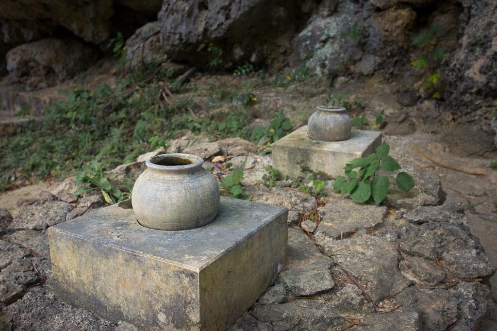 Vestige des temples du Seifa Utaki, témoin de la culture des îles Ryukyu