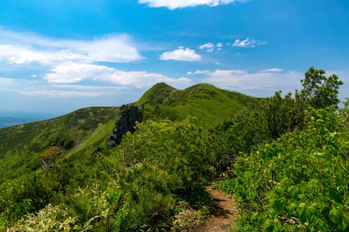 Sommet du Mt. Mokoto à Koshimizu, Hokkaido, Japon