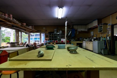 Atelier de poterie Hokujigama à Koshimizu, Hokkaido, Japon
