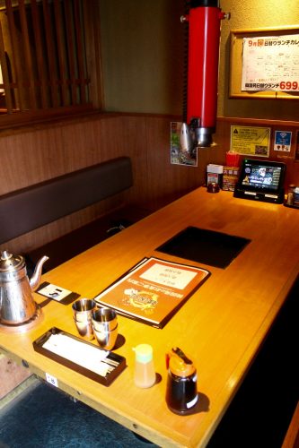 Boeuf de Bungo dans un barbecue coréen à Beppu, prefecture d'Oita, Japon