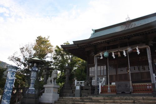 Sanctuaire Tozan-jinja à Arita, préfecture de Saga, Kyushu, Japon