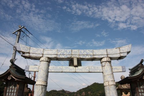Sanctuaire Tozan-jinja à Arita, préfecture de Saga, Kyushu, Japon