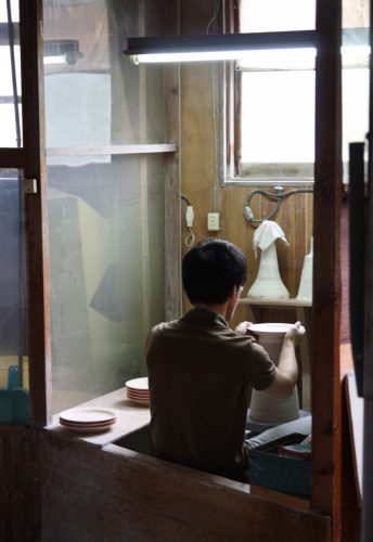 Atelier de la famille Shinemon à Arita, préfecture de Saga, Kyushu, Japon