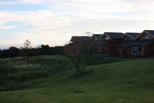 Hotel Resonate Club Kuju dans le parc national d'Aso-Kuju, préfecture d'Oita, Kyushu, Japon