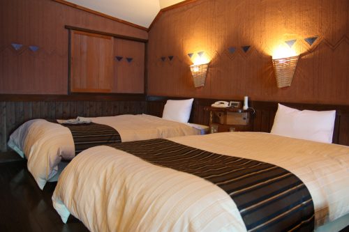 Hotel Resonate Club Kuju dans le parc national d'Aso-Kuju, préfecture d'Oita, Kyushu, Japon