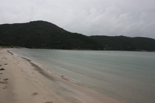 Plage d'Hamagurihama, Îles de Goto, préfecture de Nagasaki, Kyushu, Japon