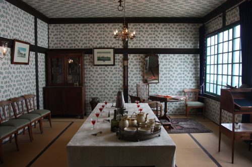 Ancienne demeure de marchand à Dejima à Nagasaki, préfecture de Nagasaki, Kyushu, Japon