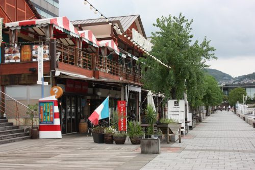 Port de Nagasaki, préfecture de Nagasaki, Kyushu, Japon