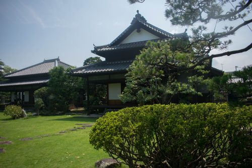 Maison traditionnelle à Usuki, préfecture d'Oita, Japon