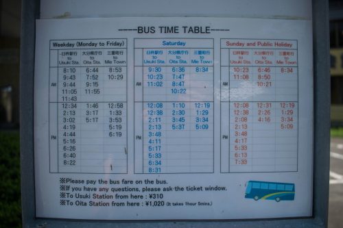 Se rendre à Usuki, préfecture d'Oita, Japon