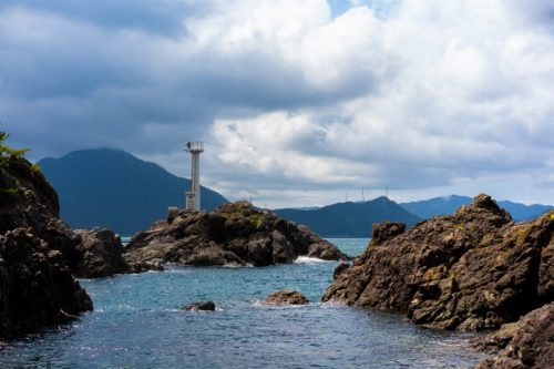 Bord de mer à Takahama, préfecture de Fukui, Japon