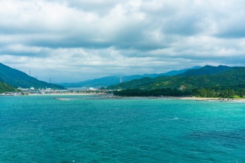 Plage certifiée Pavillon Bleu à Takahama, préfecture de Fukui, Japon