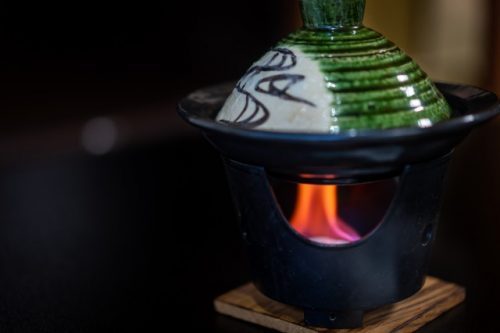 Dîner au Minshuku Warakuso à Takahama, Préfecture de Fukui, Japon