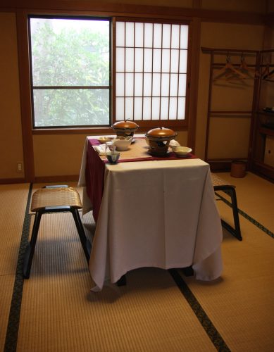 Restaurant Wakaeya à Kitsuki, préfecture d'Oita, Kyushu, Japon