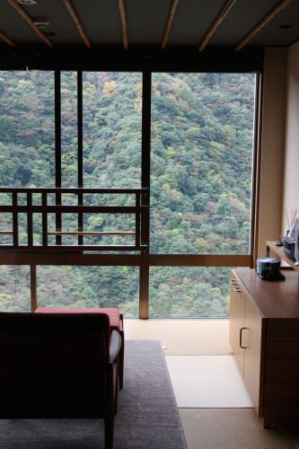 Hôtel Iya Onsen, vallée d'Iya, Tokushima, Shikoku, Japon