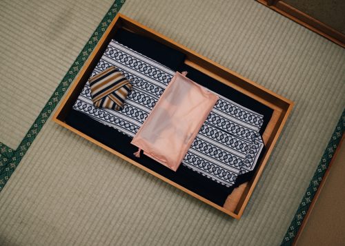 Chambre dans le ryokan Shikisai no Yado Kanoe à Iiyama, préfecture de Nagano, Japon