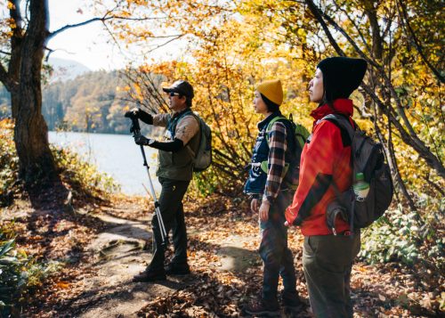 Randonnée sur le Shin-etsu Trail, Préfecture de Nagano, Japon