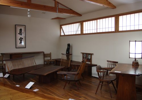 George Nakashima Memorial Hall, Takamatsu, préfecture de Kagawa, Shikoku, Japon