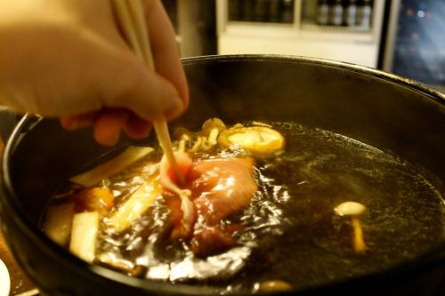 Sukiyaki de boeuf de Murakami, préfecture de Niigata, Japon