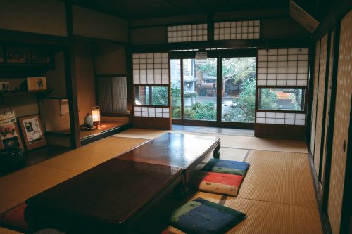 Otsu Hyaku Machi Kan dans la ville d'Otsu, préfecture de Shiga, près de Kyoto, Japon