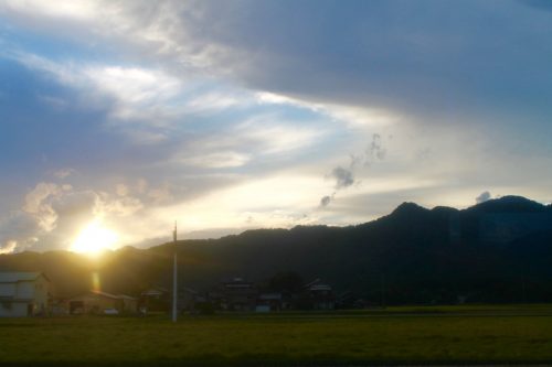 Le village de Takane, près de Murakami, préfecture de Niigata, Japon