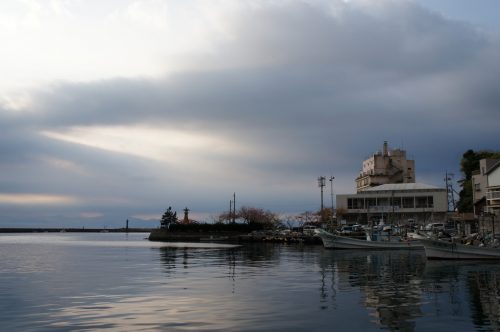 Le village de pêcheurs de Mihonoseki, prefecture de Shimane, région du San'in, Japon