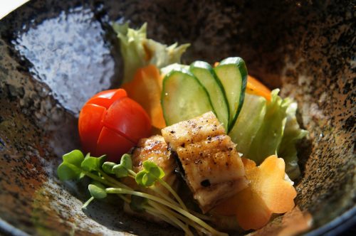 Restaurant Unagidokoro Yamamise, non loin du Musée d'art Adachi, Yasugi, préfecture de Shimane, région de San'in, Japon