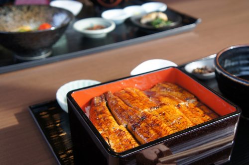 Restaurant Unagidokoro Yamamise, non loin du Musée d'art Adachi, Yasugi, préfecture de Shimane, région de San'in, Japon