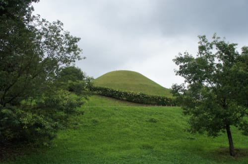 Le kofun de Takamatsuzuka, à Asuka, Nara
