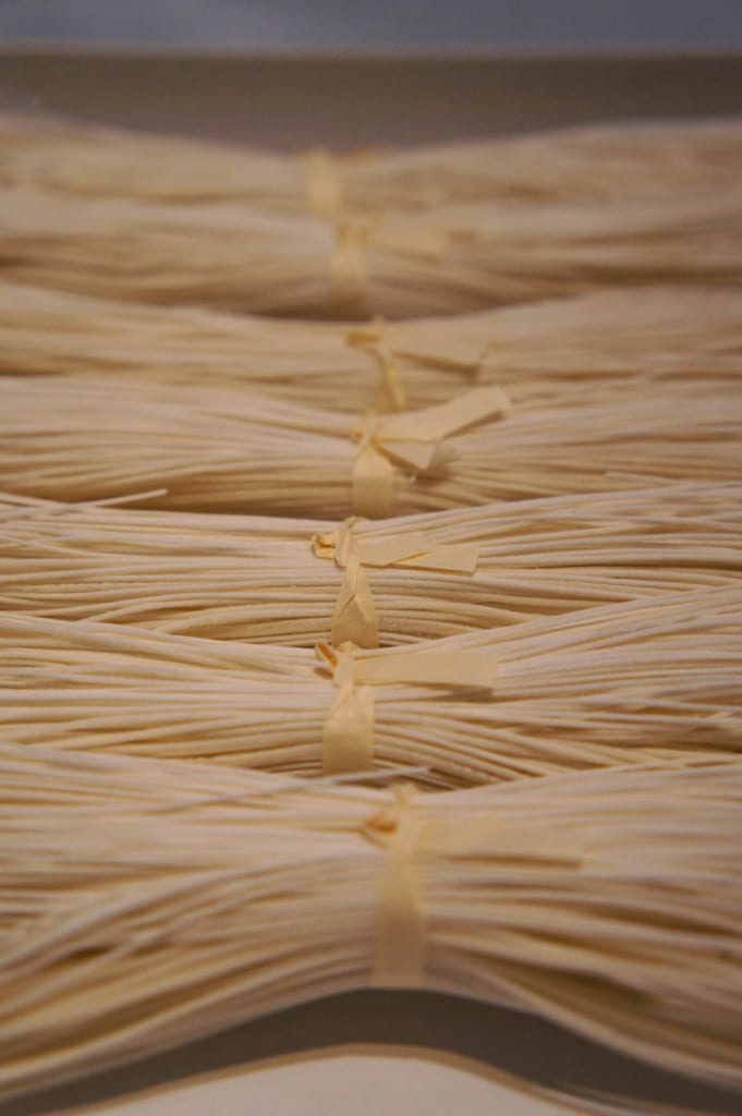Nouilles somen de Saruwatari avant la cuisson