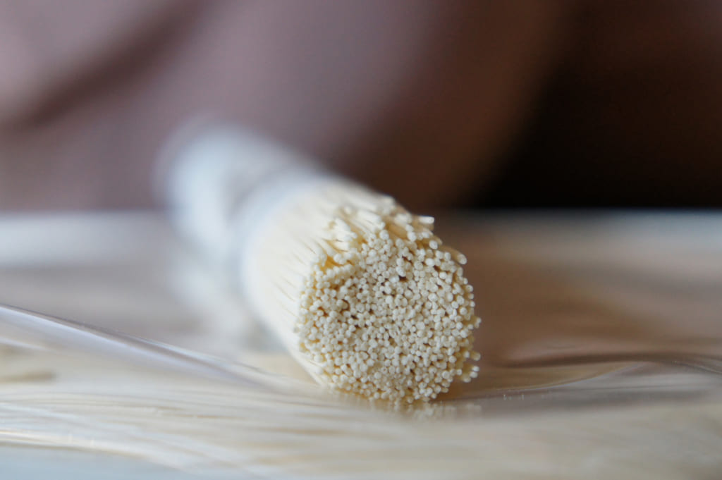 Les nouilles somen incroyablement fines de Mme Igata