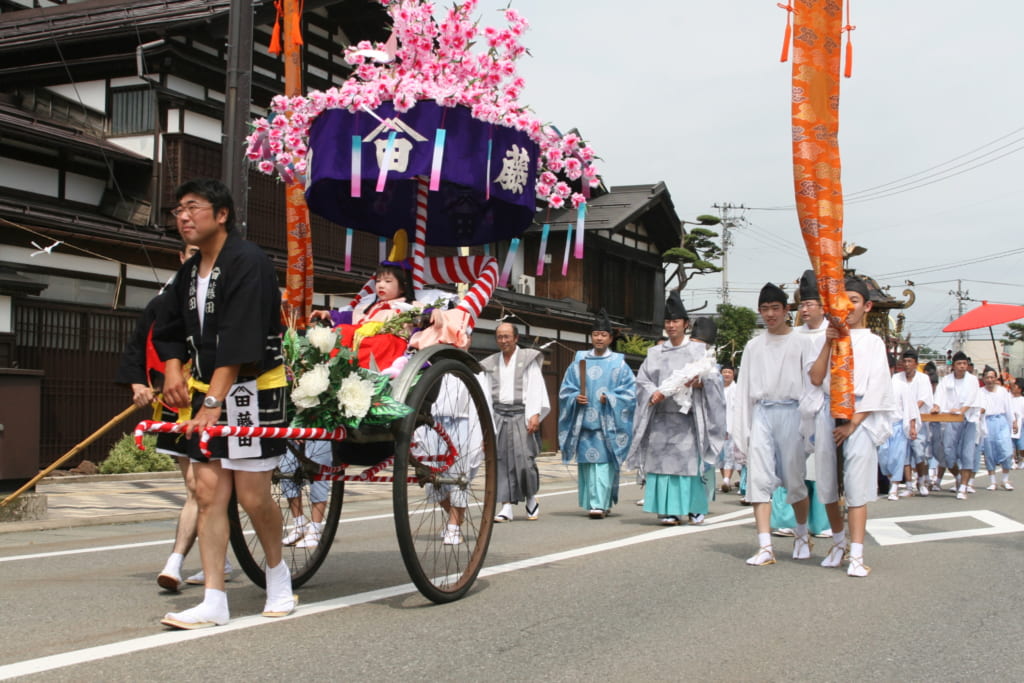 La procession du Daimyo Gyoretsu