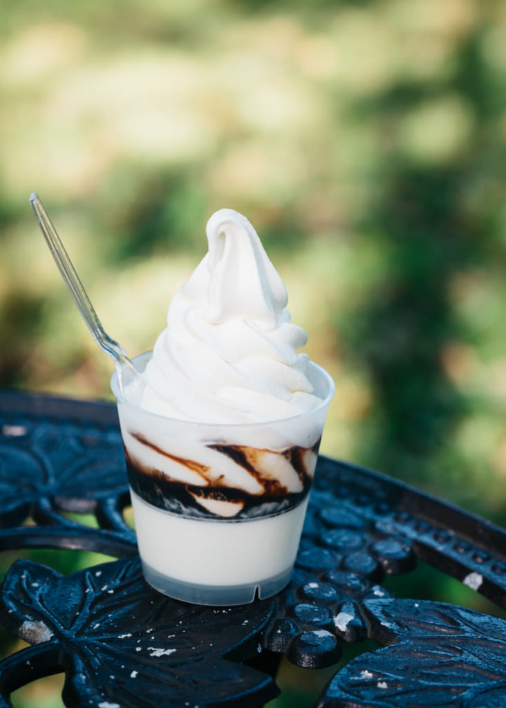 Glace au lait de Jersiaise 