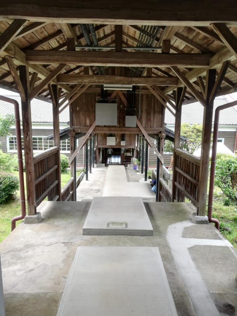 Kikuchi Furusato Suigen Koryukan à Kikuchi, dans la préfecture de Kumamoto