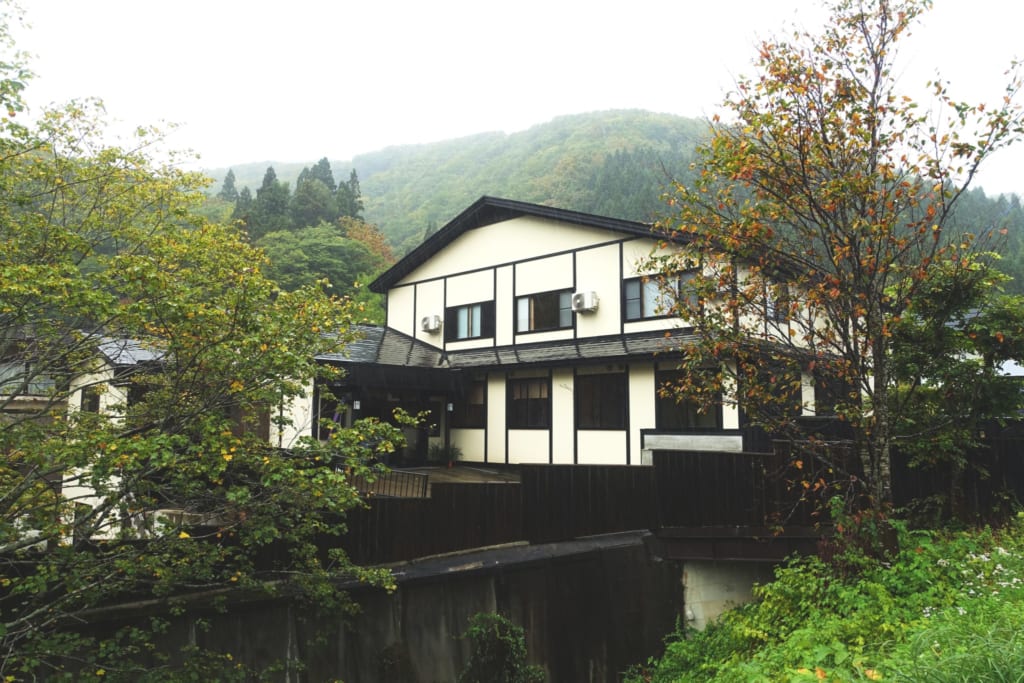 Le ryokan Yunoyado Motoyu club, dans les montagnes de la préfecture d'Akita