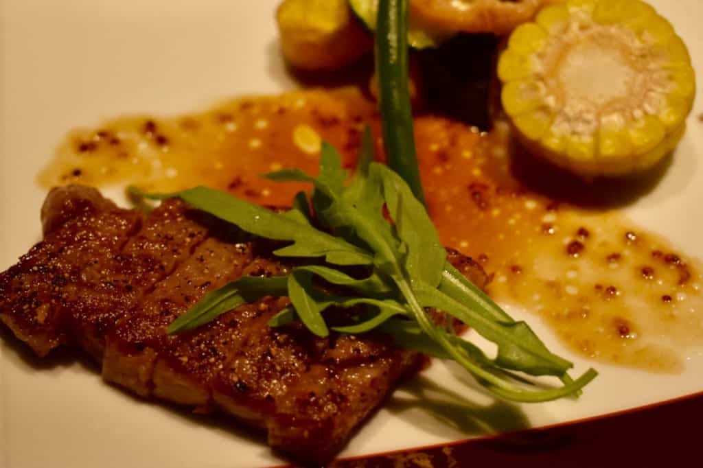 Repas au ryokan Konomama, à Kumamoto