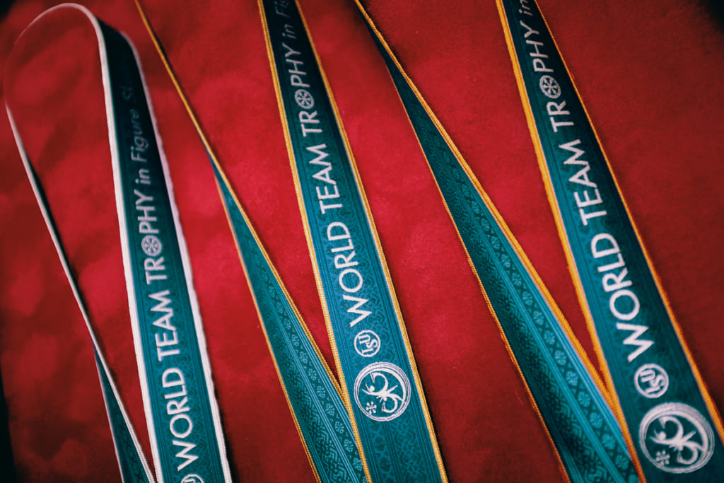 ruban en textile de Hakatori Sanui tissé pour une compétition internationnale