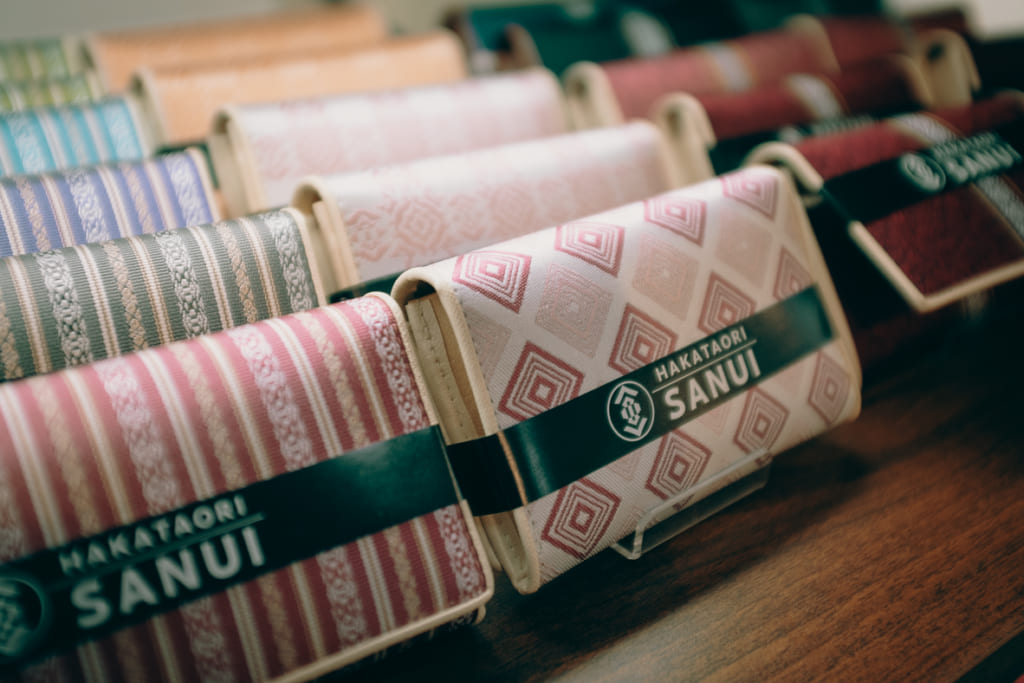 Objets en vente dans la boutique de Hakatori Sanui à Fukuoka