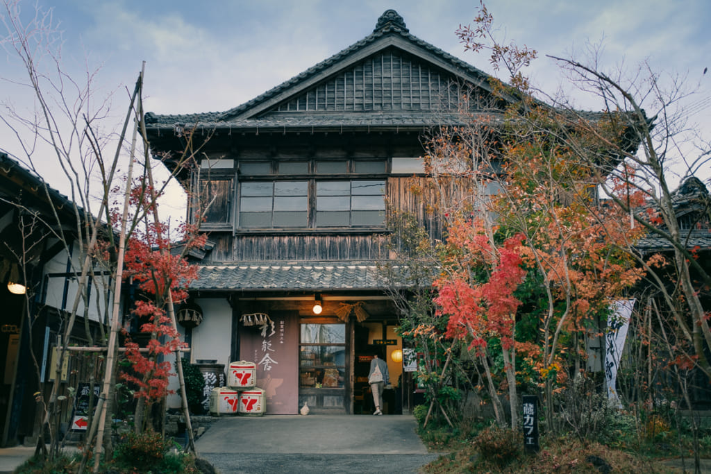 La brasserie Suginoya vue de l'extérieur