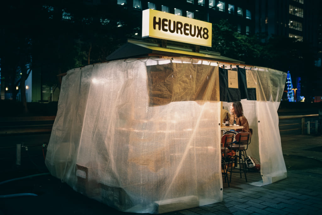 le yatai heureux8 dans les rues de Fukuoka