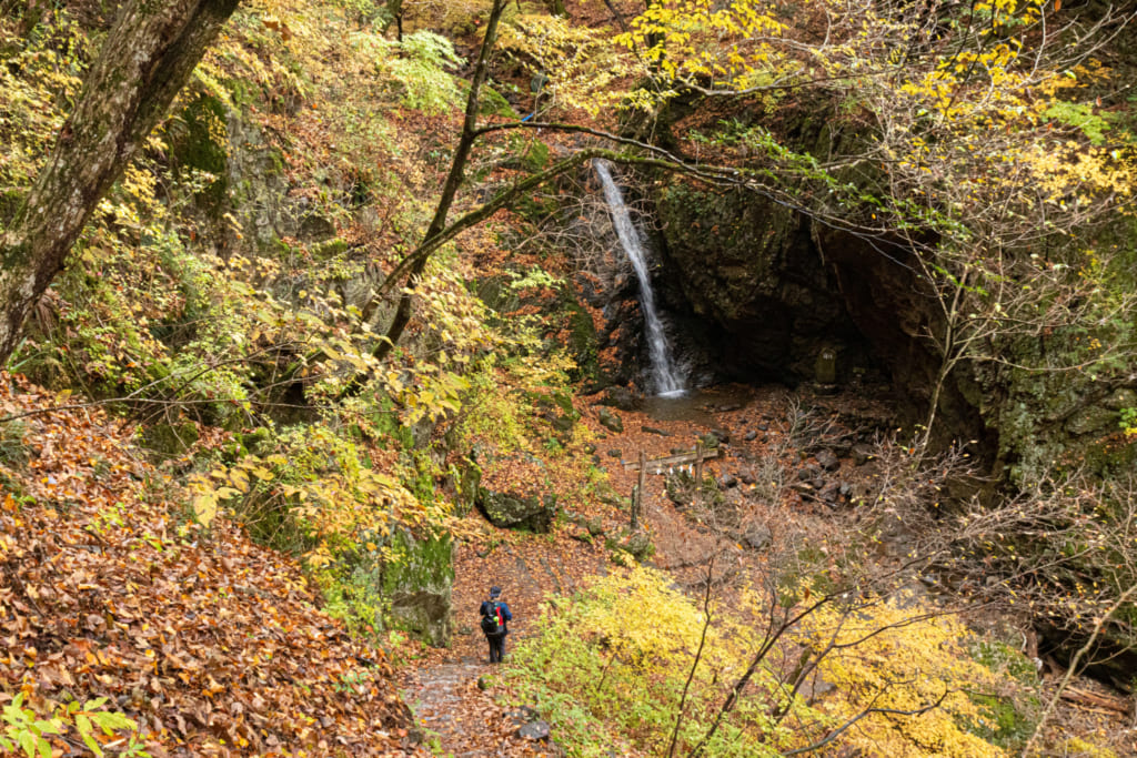 Cascade Nanayo no taki au Mont Mitake