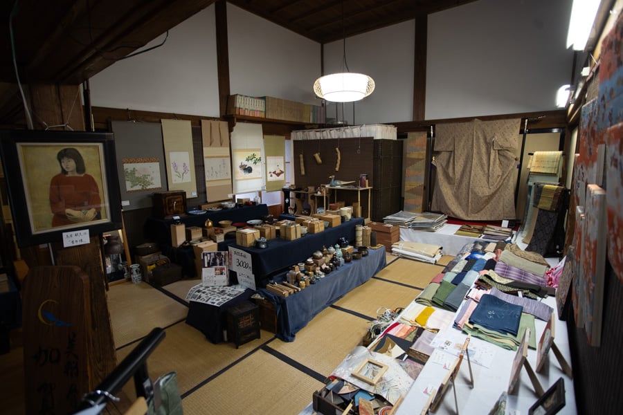 Stand d'artisanat de Murakami