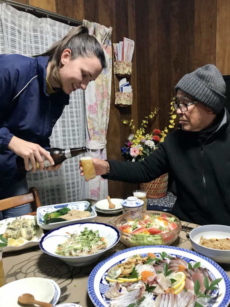 Monsieur Yamada et ma guide, Victoria