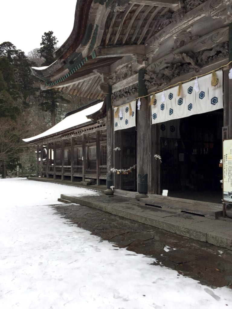 Le sanctuaire ogayama, dans la préfecture de Tottori
