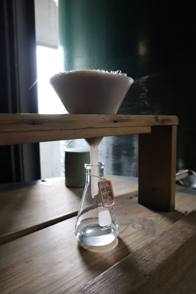 préparation du koji dans la brasserie Chiyo Musubi